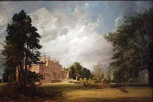 Malvern Hall by John Constable