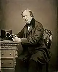 Photographic portrait of William Fox Talbot