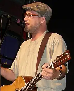 Wheeler performing solo at the Edinburgh Fringe Festival August 23, 2008