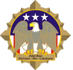 Coat of arms of McGuire AFB CDP