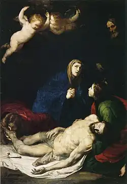 Pietà, 1637, 264 x 170&nbsp;cm., National Museum of San Martino