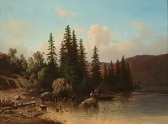 Landscape in Dalarna (1863)