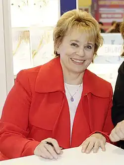 Deveraux at the 2016 Buenos Aires Book Fair in Argentina