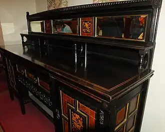 Dundee Cabinet (ca. 1872), Judges' Lodgings, Lancaster