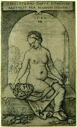 Sebald Beham engraving of 1547