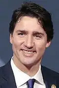Liberal leader, Justin Trudeau