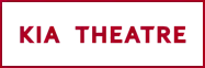 The logo of the New Frontier Theater as the Kia Theater from 2015 to 2018