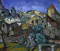 "Capri Landscape", 1922–1923, Oil on canvas, Enn Kunila art collection