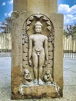 Pārśvanath relief of Kahaum pillar, 5th century