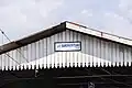 The old canopy of the station