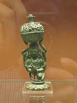 Copper alloy censer from Kashmir, 9th–10th Centuries AD, British Museum[30]