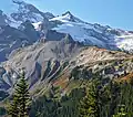 Kennedy Peak centered at top