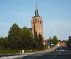 View of Wechelderzande's church