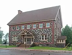 Library, now the Keweenaw National Historical Park History Center, 2009.