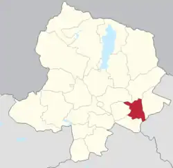Ikh-Uul District in Khövsgöl Province