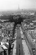 Rue Soufflot from the Panthéon in 1930