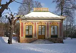 The west wing, "The Silver Chamber".