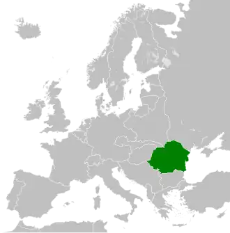 Romania in 1939