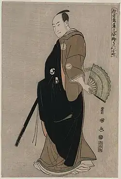 Kinokuniya Sawamura Sojuro III as Ogishi Kurando, 1794