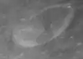 Oblique Apollo 11 image of Knox-Shaw (Banachiewicz F)