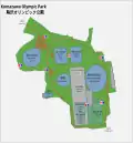 Layout of the park