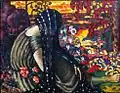 "Meditation. (Landscape with a Lady)", 1915-1916, Oil on canvas, Art Museum of Estonia