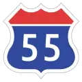 Korea Expressway No.55.svg
