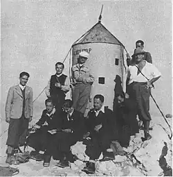 15-year-old King Peter II of Yugoslavia on top of Mount Triglav on August 12, 1939