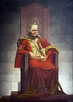Painting by Josip Horvat Međimurec (1941)