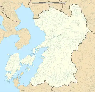 Ueki Station is located in Kumamoto Prefecture