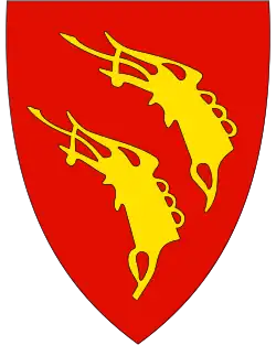 Coat of arms of Lærdal Municipality