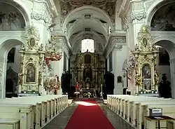 Post-Cistercian Church of the Virgin and St. Nicholas, interior