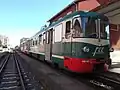 The ADe 09 and 08 at the FCE Catania Borgo station.