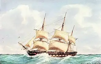 Watercolour portrait of Astrée by François Roux