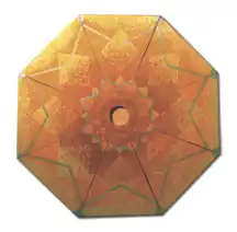 Lubna Agha, Star – a painting inspired by the artisans of Morocco