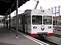Be 4/8 36 in 2000 at Echallens station.