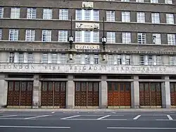The headquarters of the London Fire Brigade on Albert Embankment, opened in 1937