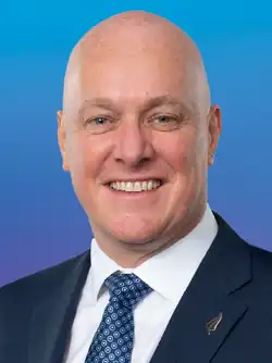New Zealand Prime Minister Christopher Luxon