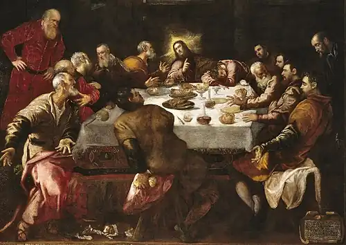 The Last Supper by Tintoretto (1559)
