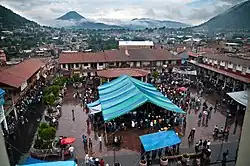Central plaza of Cherán