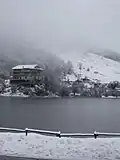 The old Hotel on the lake