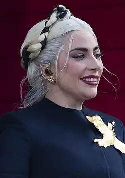 Photo of Lady Gaga in 2021.