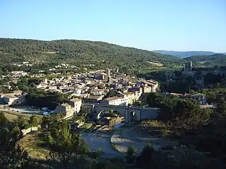 View of Lagrasse