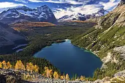 Odaray (upper left) and Lake O'Hara