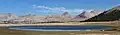 Caltech Peak to far right seen from Bighorn Plateau. (Mt. Ericsson right of center). Camera pointed NNW.