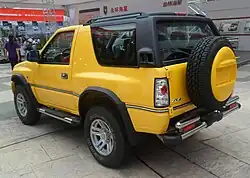 Landwind X9 post-facelift rear