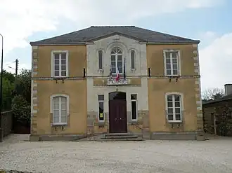 The town hall in Langon