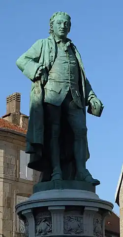 Statue of Denis Diderot