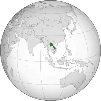 Location of Lao Issara