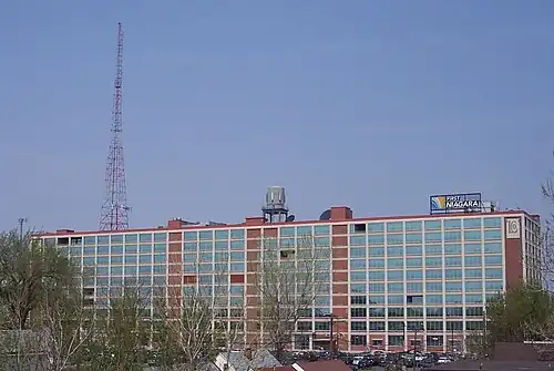 View from the I-190 interstate